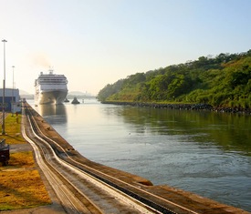 Os cruzeiros mais desejados que visitam Canal do Panamá