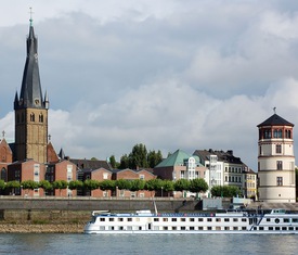 Os cruzeiros mais desejados que visitam Düsseldorf (Alemanha)