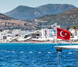 Os cruzeiros mais desejados que visitam Bodrum (Turquia)