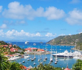 Os cruzeiros mais desejados que visitam Gustavia (Saint Bart)