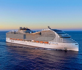 Os Cruzeiros mais procurados a bordo do MSC World Asia