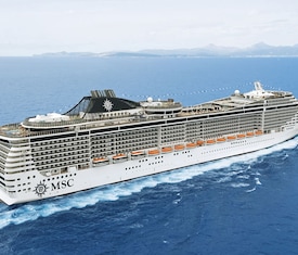 Os Cruzeiros mais procurados a bordo do MSC Splendida