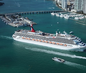 Os Cruzeiros mais procurados a bordo do Carnival Glory