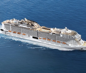 Os Cruzeiros mais procurados a bordo do MSC Meraviglia