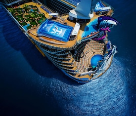 Os Cruzeiros mais procurados a bordo do Symphony of the Seas
