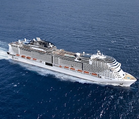 Os Cruzeiros mais procurados a bordo do MSC Virtuosa