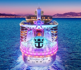 Os Cruzeiros mais procurados a bordo do Wonder of the Seas