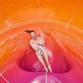 Diversão no mar e em terra