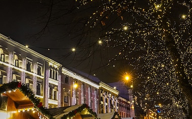 Mercado de Natal em Oslo
