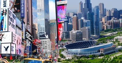 Nova Iorque e Chicago