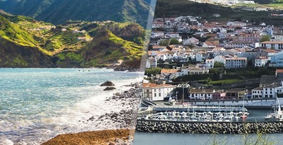 Faial e Terceira de avião