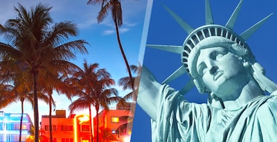 Nova Iorque e Miami