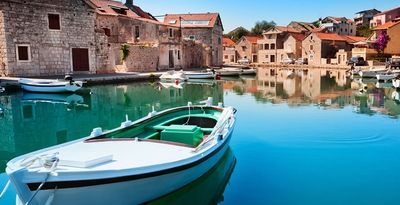 De Dubrovnik a Split com Korčula, Hvar e Brač de ferry