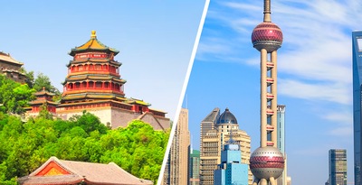 Pequim e Shanghai