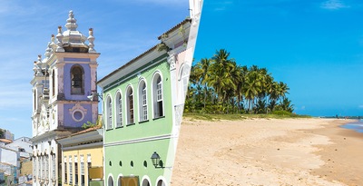 Salvador e Praia de Guarajuba