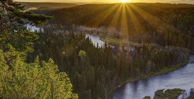 Percurso pela Lapónia Finlandesa