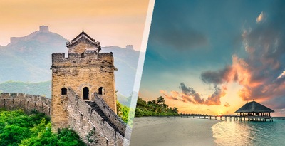 Pequim, Xian, Shanghai e Maldivas