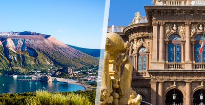 Catânia e Vulcano