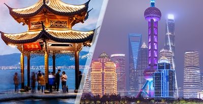 Cantão, Hangzhou, Xian, Pequim e Xangai