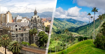 Medellín, Pereira e Eixo Cafeeiro