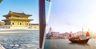 Tóquio, Quioto, Osaka, Seul, Pequim, Xangai e Hong Kong