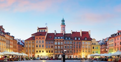 Praga, Viena, Cracóvia e Varsóvia