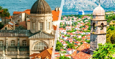 Baía de Cátaro (Kotor) e Dubrovnik