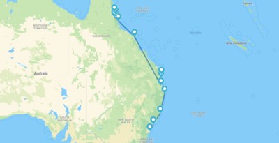 De Sydney a Cairns com Port Douglas
