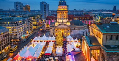 Mercados de Natal em Berlim com uma excursão panorâmica pela cidade