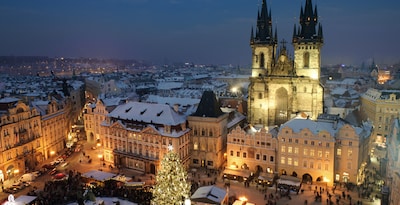 Mercados de Natal em Praga com passeio pela cidade