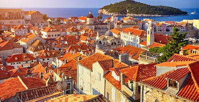 Dubrovnik com visita panorâmica guiada