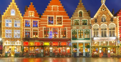 Mercado de Natal em Bruges