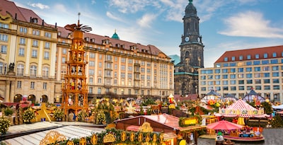 Mercado de Natal em Dresden