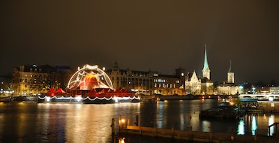Mercado de Natal em Zurique