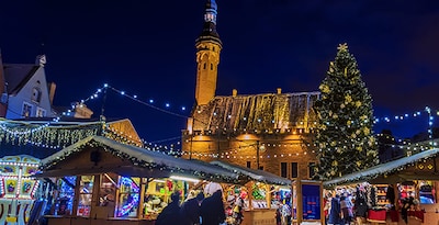 Mercado de Natal em Tallinn