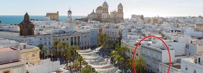 Apartamento em Cádiz para 5 pessoas com 2 quartos Ref. 385109