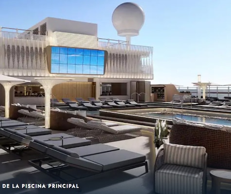 NCL Luna Piscina Exterior