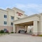 Hampton Inn Alpine - map