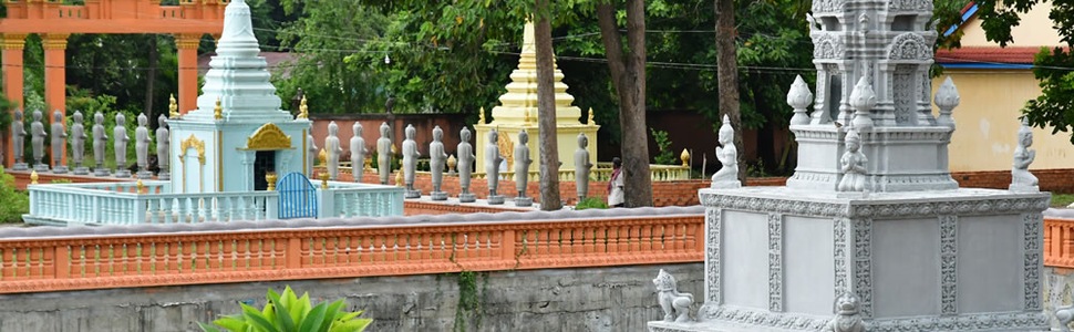 Itinerário do Cruzeiro De My Tho a Kampong Cham (desembarque), traslado a Siem Reap - AmaWaterways